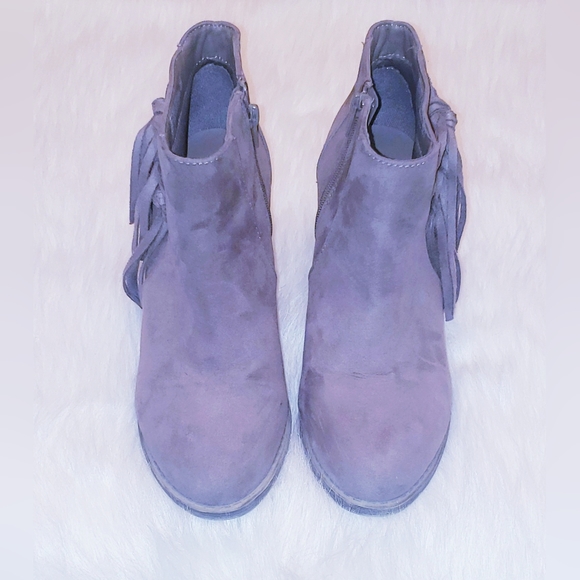 Faded Glory Women's Hula Fringe Booties - Picture 4 of 9